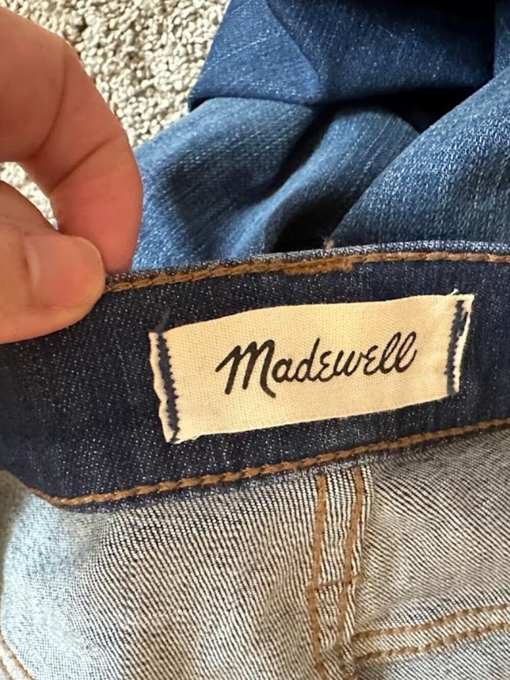 Madewell Cali Demi Boot Jeans Size 26 Inseam 26" - Picture 3 of 9